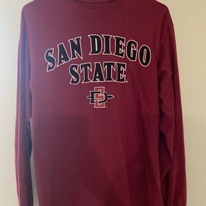 San Diego State Aztecs Long sleeve t-shirt. Men's medium.